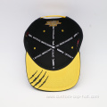 Two Color Flat Bill Snapback Hat